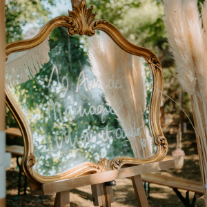 Miroir Jean violoné