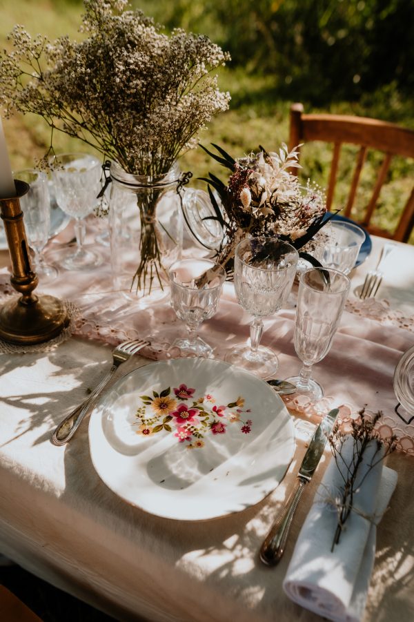 Assiette Fleurie